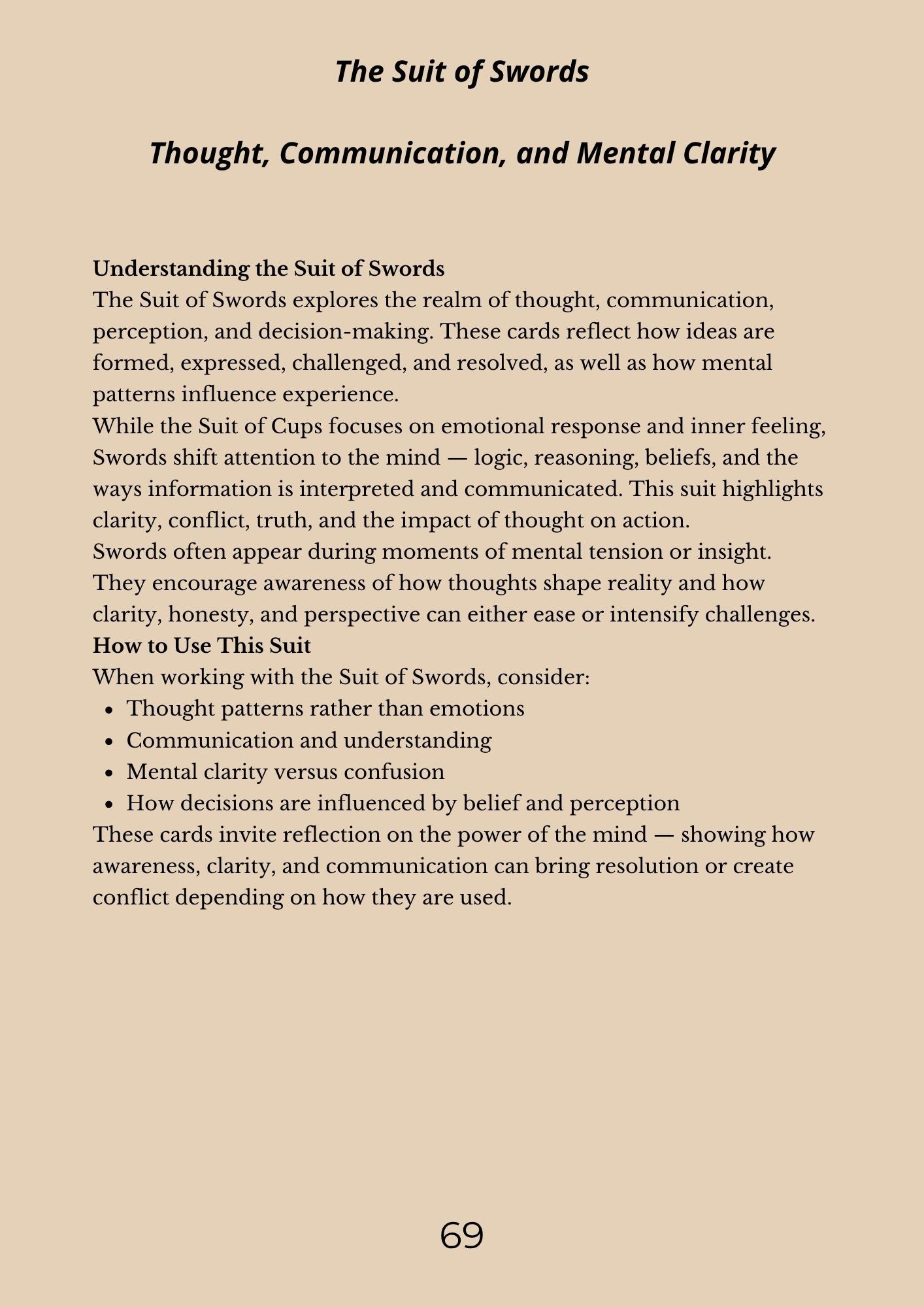 14.01 "90 Pages" The Tarot Handbook: Meaning, Insight & Practice (E-book PDF)