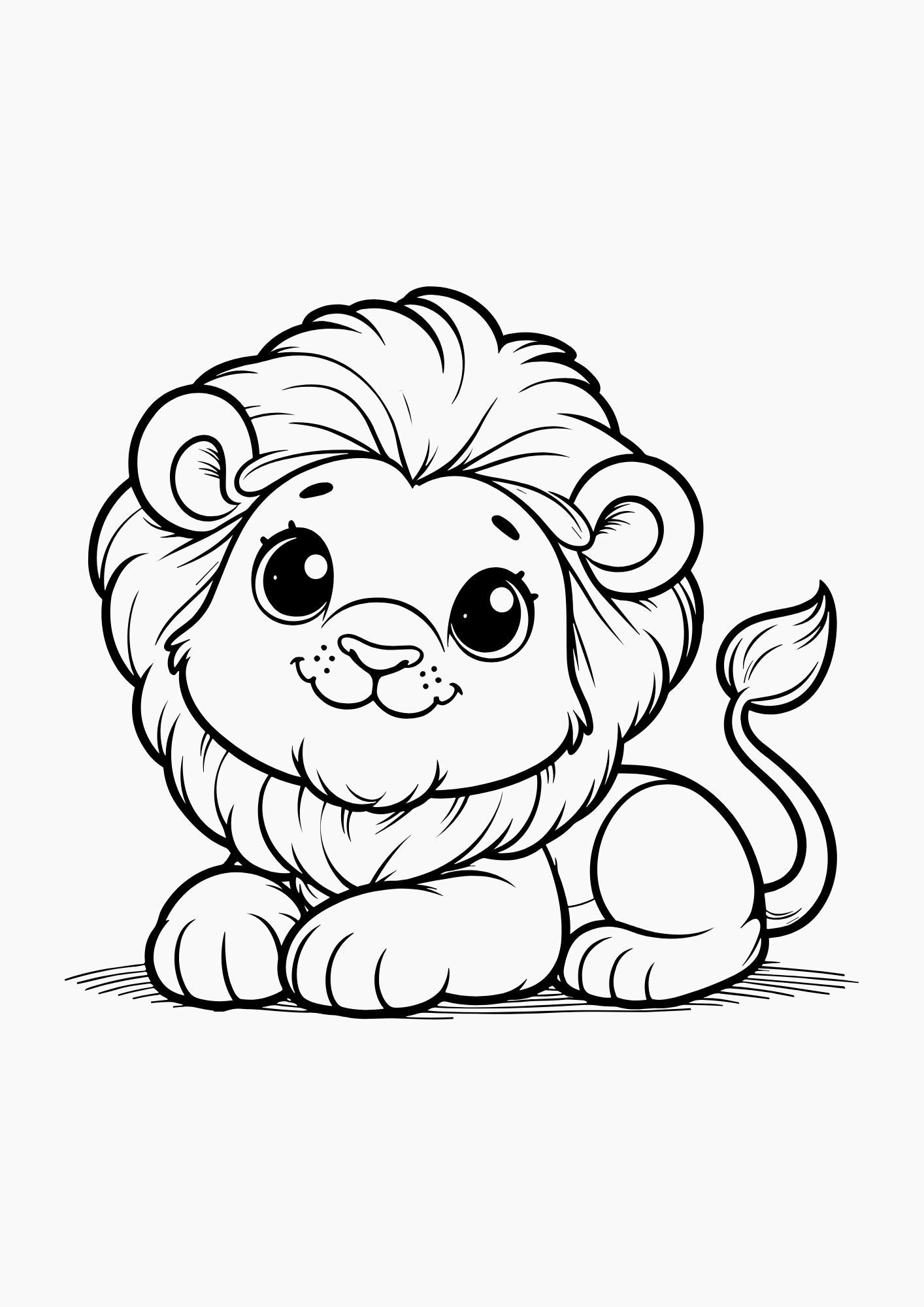 Fantasy Animals Colouring Book for Kids Ages 4–6 | Cute Magical Creatures Printable