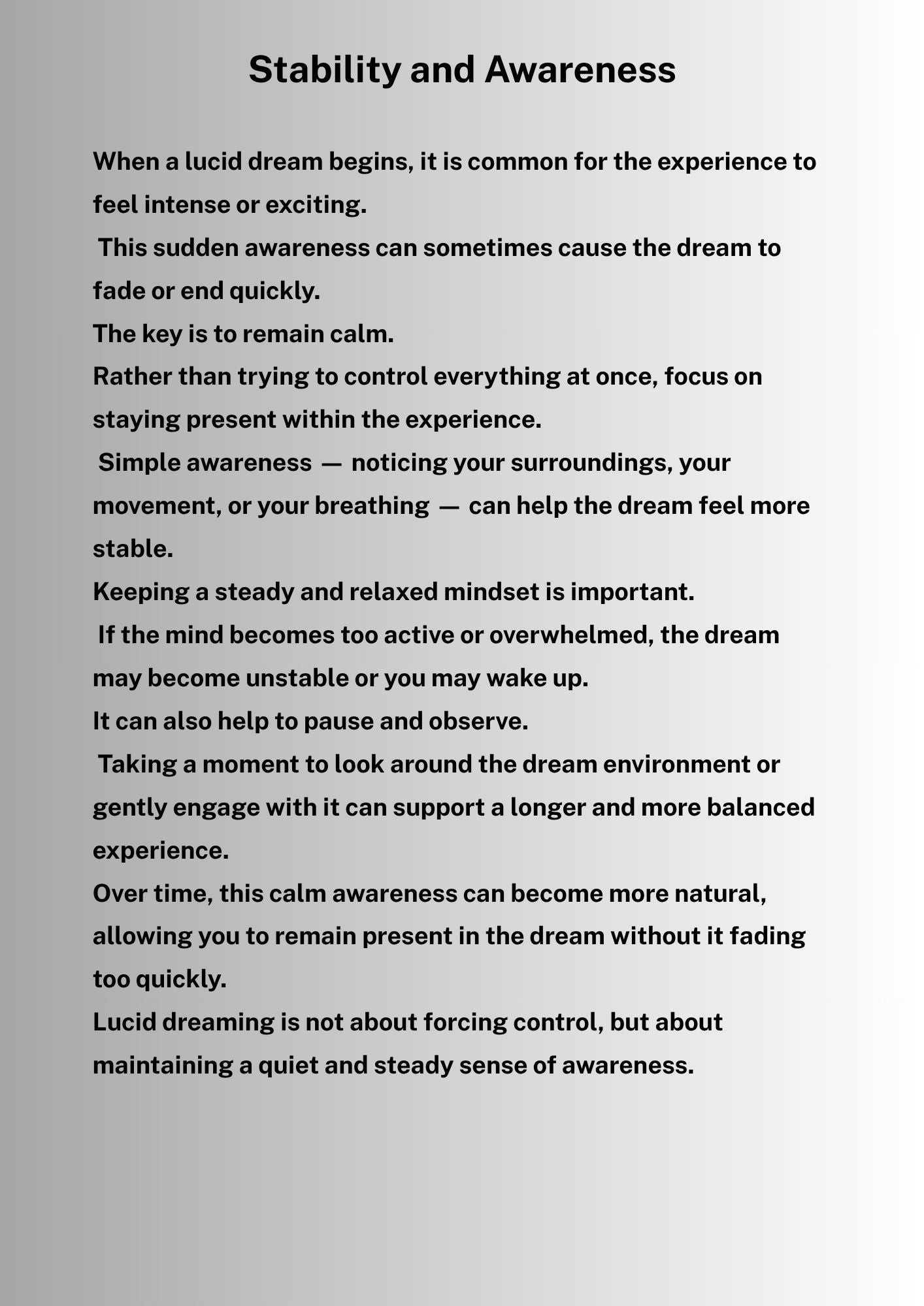 14.06 "12 Pages" Lucid Dreaming – A Beginner’s Guide to Awareness & Conscious Sleep | Dream Awareness, Mindfulness & Reflection, Digital Download