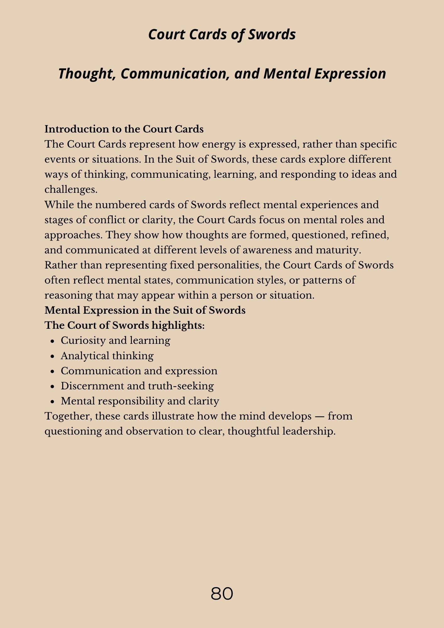 14.01 "90 Pages" The Tarot Handbook: Meaning, Insight & Practice (E-book PDF)