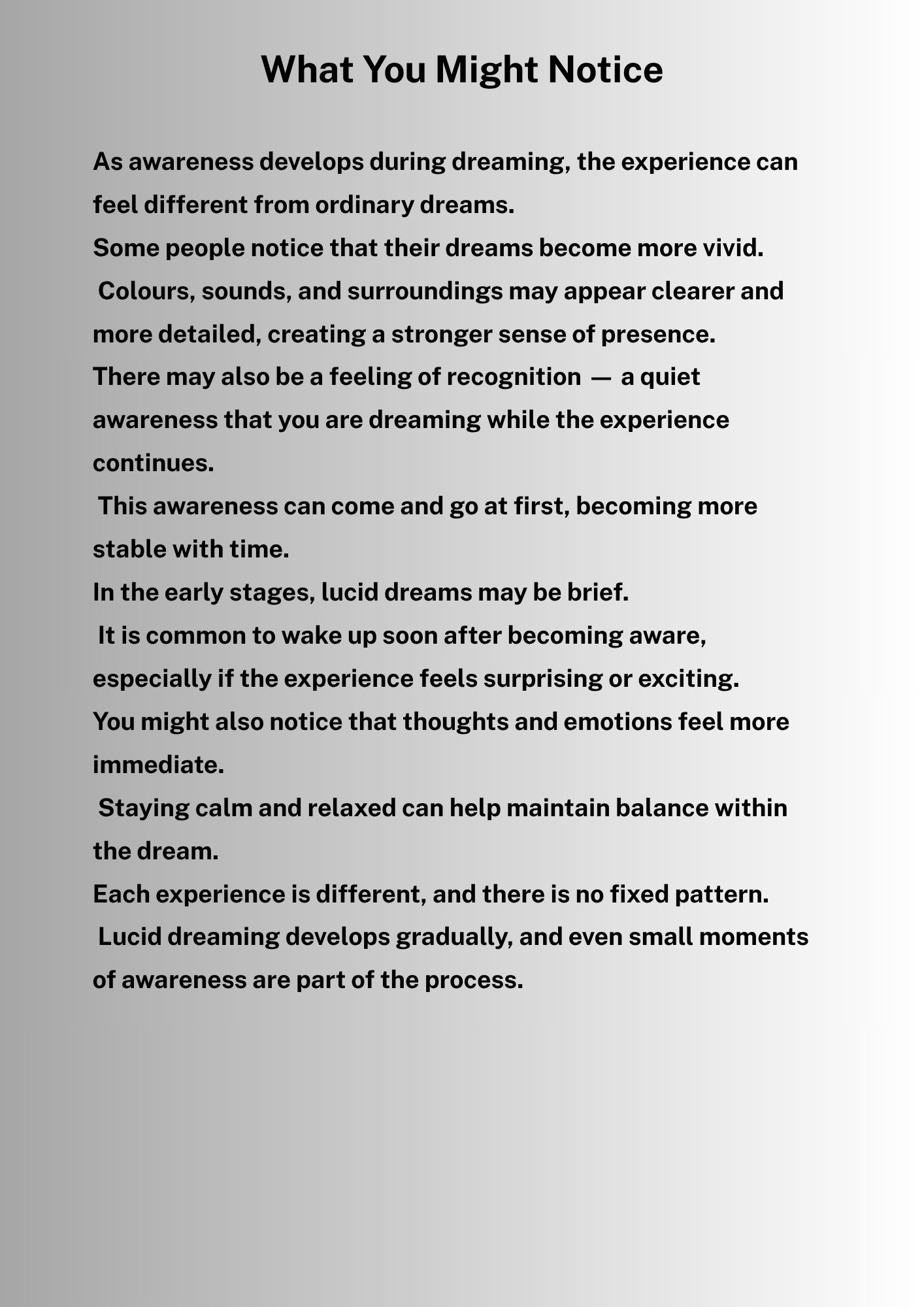 14.06 "12 Pages" Lucid Dreaming – A Beginner’s Guide to Awareness & Conscious Sleep | Dream Awareness, Mindfulness & Reflection, Digital Download