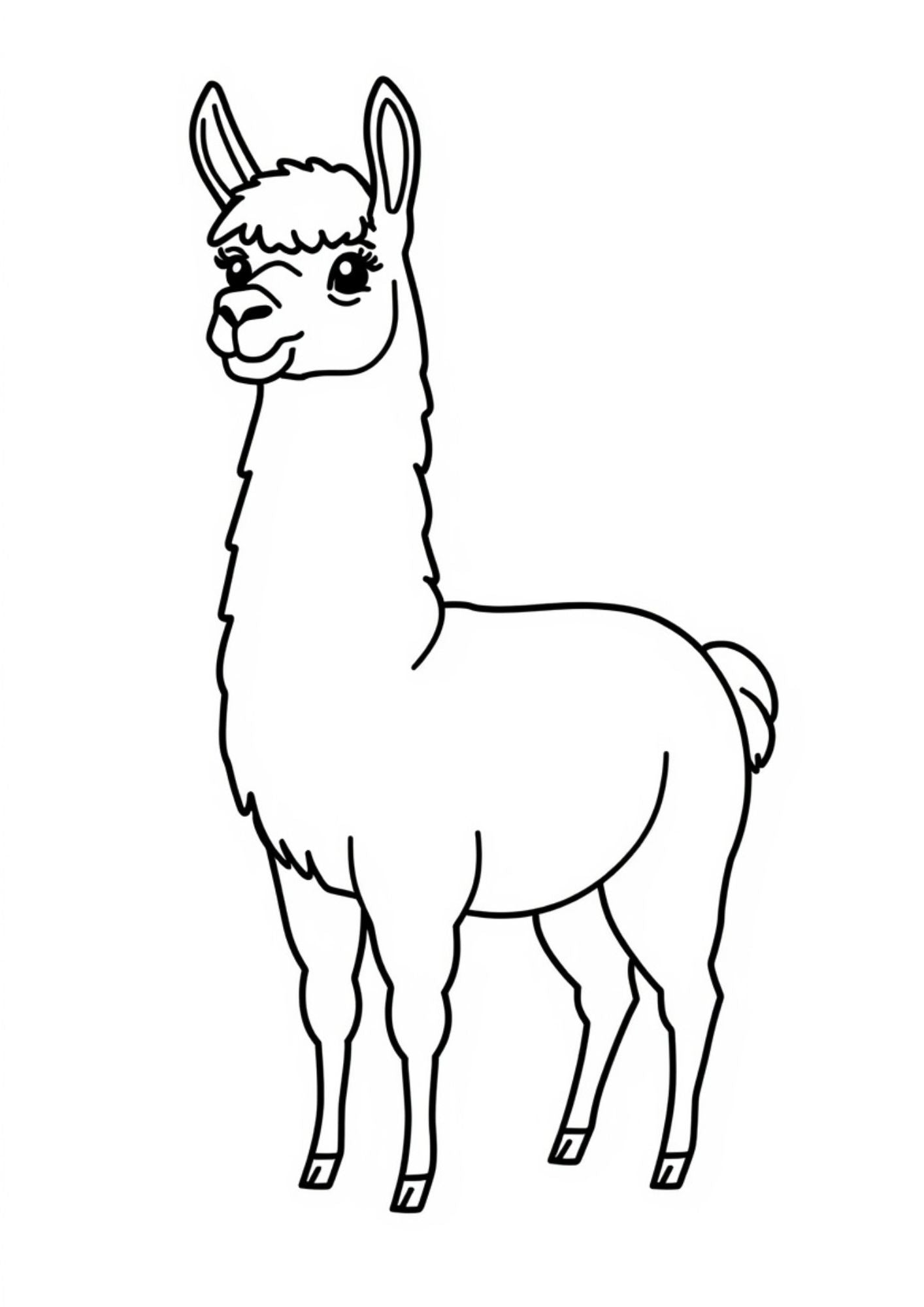 Farm Animals Coloring Book for Kids Ages 5–7