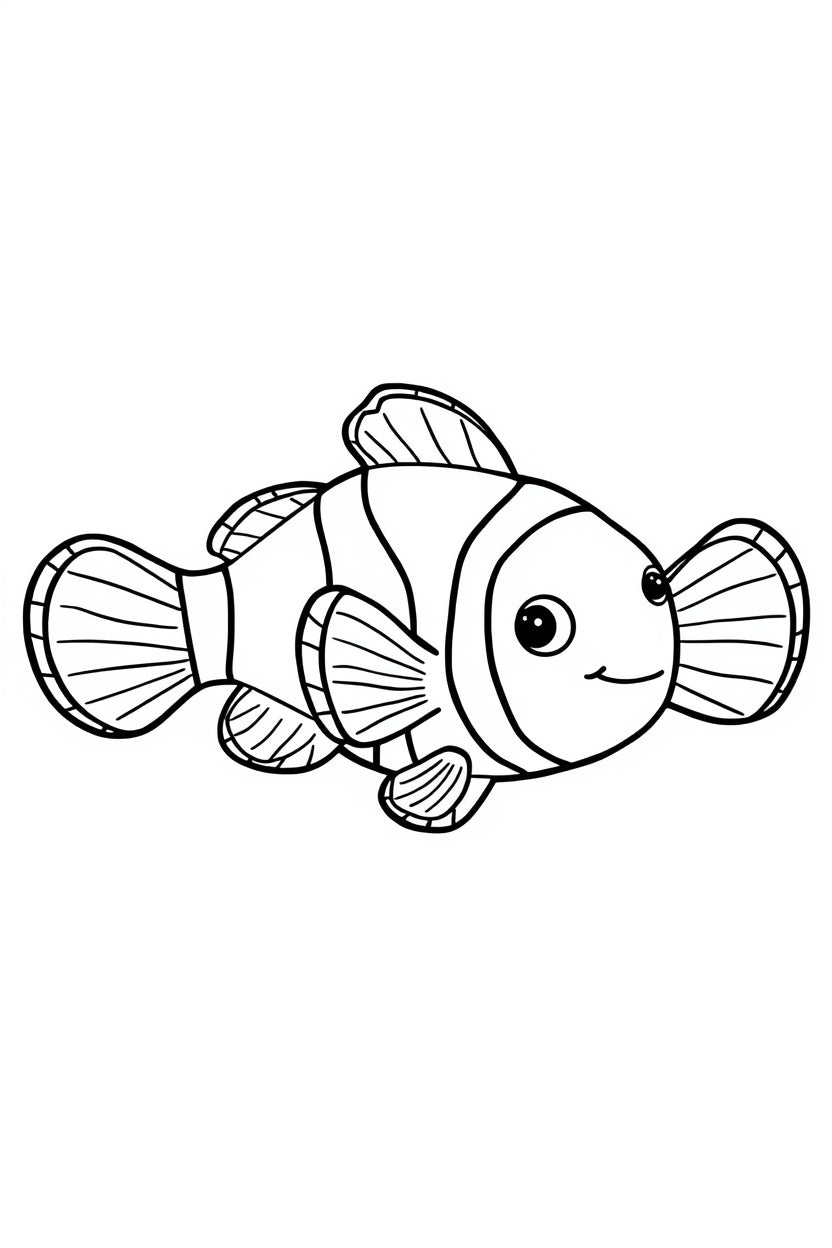 8.07 "22 Pages" Ocean Animals Coloring Book for Kids Ages 3–6 | Cute Sea Creatures Printable Coloring Pages