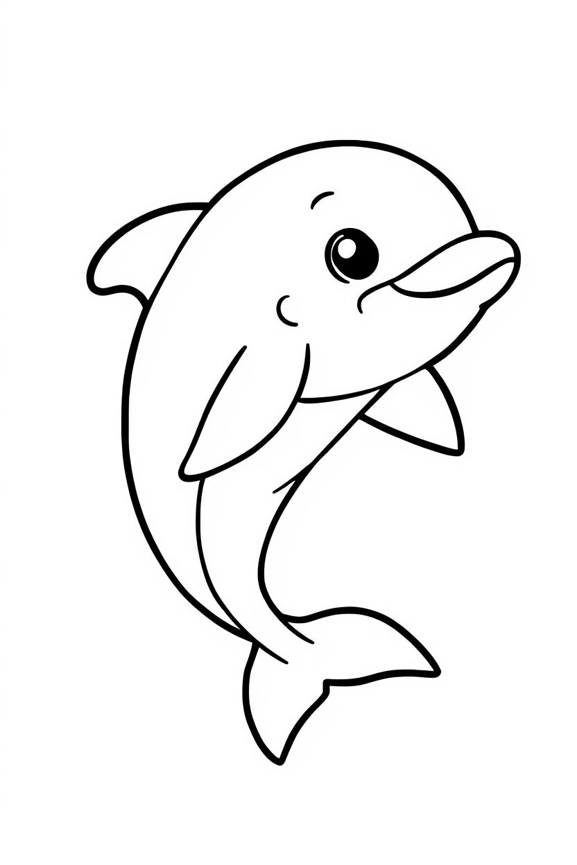 8.07 "22 Pages" Ocean Animals Coloring Book for Kids Ages 3–6 | Cute Sea Creatures Printable Coloring Pages