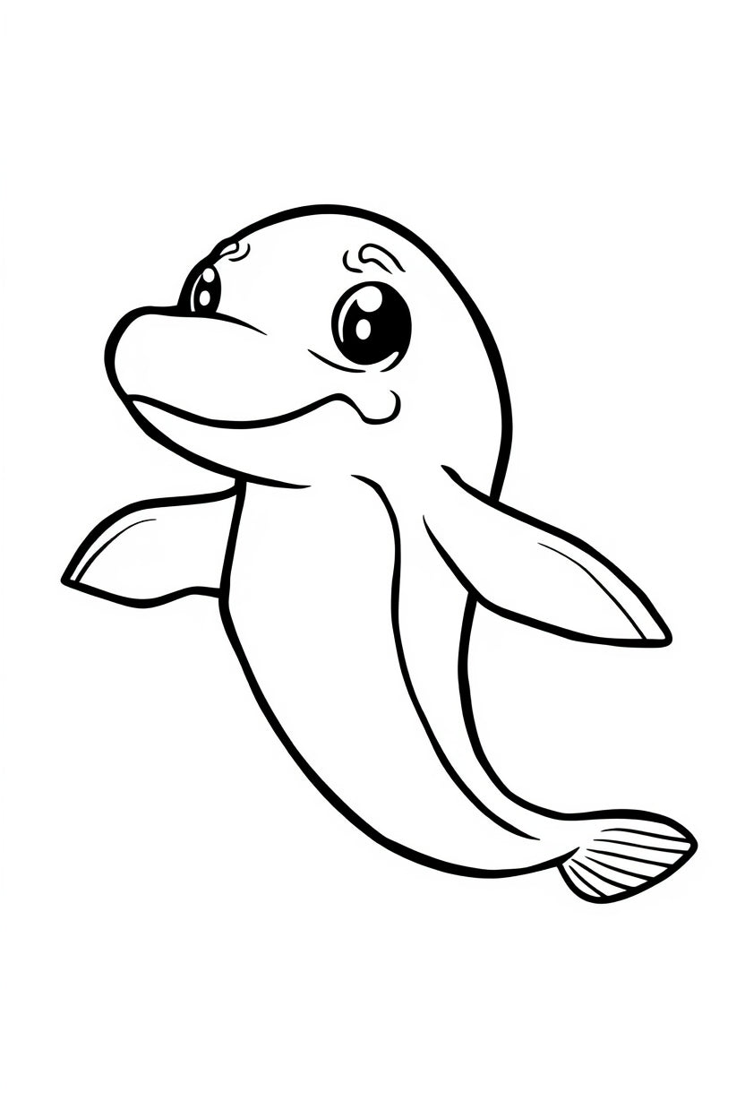8.07 "22 Pages" Ocean Animals Coloring Book for Kids Ages 3–6 | Cute Sea Creatures Printable Coloring Pages