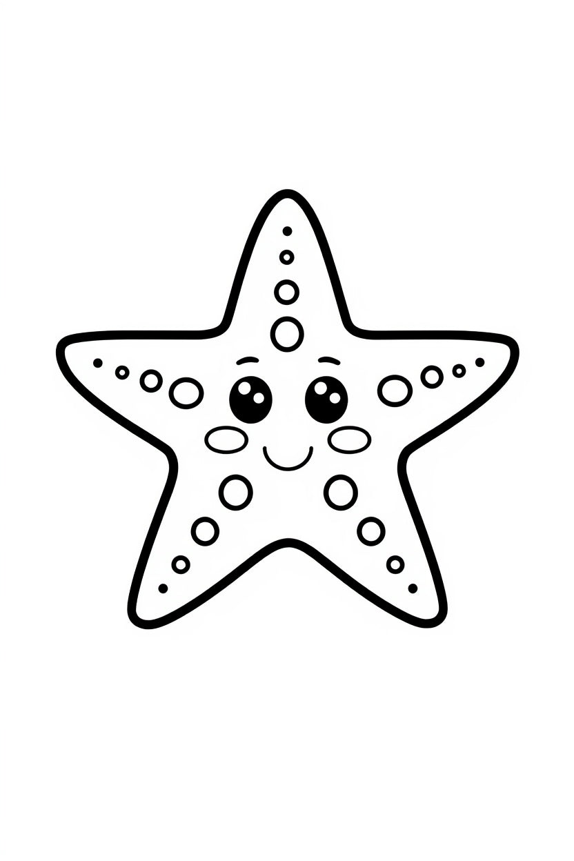 8.07 "22 Pages" Ocean Animals Coloring Book for Kids Ages 3–6 | Cute Sea Creatures Printable Coloring Pages